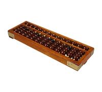 HONITANO Abacus Bois Vintage Rangées Outil Apprentissage Mathématique pour Garçon Fille et Adultes Pratique