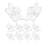 HONITANO Abat-jour pour Guirlande Lumineuse Fleurs de Cerisier 200 Pièces, Cache-ampoules en Plastique Transparent, Accessoires Décoratifs pour Guirlandes LED D’intérieur et