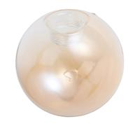 HONITANO Abat Jour Verre Sphérique Globe Verre Rond de Remplacement pour Luminaires avec Col de Parfait pour Lustres et Appliques Murales Ambiance Chaleureuse et