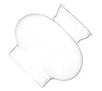 HONITANO Abat Jour Verre Transparent pour Lampe à Huile Petit Format Coupe Vent Accessoire pour Lampe à Pétrole Éclairage Doux et Installation Facile Adapté Maison et Commerce