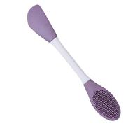 HONITANO Applicateur Brosse Silicone Double Embout pour Masque Facial Brosse Exfoliante Visage Polyvalente Outil Pratique et Facile à Nettoyer pour Soins Peau