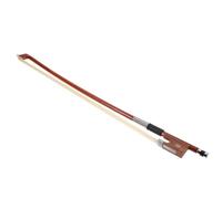 HONITANO Archet Violon de Santal Rouge avec Crin de Cheval Archet de Pratique Équilibré pour Débutants et Étudiants Marron Naturel