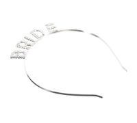 HONITANO Bandeau Mariée Élégant Accessoire Mariage Lettre Bride pour Fête Enterrement Fille