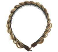 HONITANO Bandeau Tressé Cheveux avec Dents Antidérapant -tête Postiche Maintien Sécurisé Confortable Adapté Cheveux Bouclés ou Raides Accessoire Coiffure Polyvalent