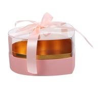 HONITANO Boîte à Fleurs Transparente Forme de Cœur Boîte de Rangement pour Saint Valentin Durable pour Fête Anniversaire et Fête des Mères Couleur Couleur
