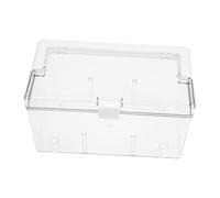 HONITANO Boîte à Médicaments Transparente avec Poignée Trousse de Secours Portable et Pratique pour Famille Activités de Plein Air et Équipe Sportive