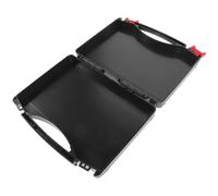HONITANO Boîte à Outils Plastique Portable Résistante Aux Chocs Usure Mallette de Rangement Multifonction pour Outils de Maintenance et Matériel Fragile Compacte