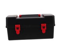 HONITANO Boîte De Rangement pour Toupies Plastique Robuste Organiseur avec Compartiments Intérieurs Valisette Portable Noire pour Accessoires De Jeu Coffret Vide pour Toupies Et Lanceurs Po