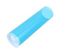 HONITANO Boîte de Rangement Transparente en Plastique pour Volants de Badminton, Tube Portable Léger 6 Pièces avec Large Ouverture, Protection Anti-humidité pour Gym, Maison et Salle