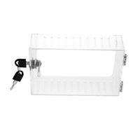 HONITANO Boîtier de Verrouillage Thermostat Mural Transparent avec Clé Protection Sécurisée les Manipulations Couverture Verrouillable Facile à Installer pour Température