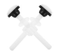 HONITANO Boulons de Réservoir de Toilettes Pom Antifuite Kit de Fixation avec Joint Détanchéité Compatible Réservoirs Traditionnels et Modernes Installation Facile Ensemble