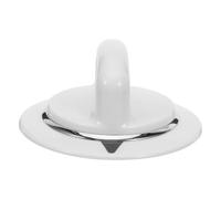 HONITANO Bouton de sélection universel de rechange pour machine à laver, poignée de commande ronde blanche, pièce de rechange pour minuterie de lave-linge à chargement par le haut ou frontal