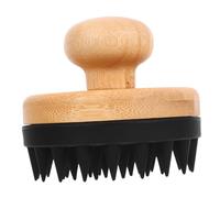 HONITANO Brosse de Nettoyage Noire Exfoliante et Masseuse Brosse Shampooing pour Douce pour Usage