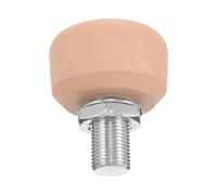 HONITANO Butée de Frein Arrière Réglable en Caoutchouc Couleur Chair pour Patins à roulettes Quad, Embout Résistant à l'usure Compatible Freins de Compétition, Accessoire de Remplacement