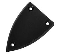HONITANO Cache Tige de Guitare Électrique et Basse Triangle Noir Plastique Protection
