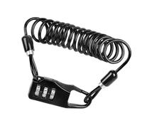 HONITANO Cadenas à Combinaison Chiffres pour Câble Résistant Antirouille Portable pour Protection Sécurisée Vol Lors de Vos Sorties Plein Air