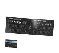 HONITANO Cahier D'exercices Nail Art Format A4 Feuilles Blanches pour Débutants Apprentissage Manucure Pratique Dessin Ongles Usage Personnel