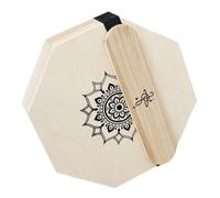 HONITANO Cajon Octogonal Portable Bois à Résonance Amplifiée Percussion Acoustique Polyvalente pour Adultes et Débutants Voyage