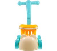 HONITANO Chariot de Courses pour Garçon et Filles, Chariot Supermarché Vert en Abs, Jeu de Rôle pour Tout-Petits, Poussette Bébé Garçon Fille, Panier D'achats roulettes Sécurisé, Éducatif