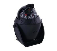 HONITANO Compas Marin Numérique Électronique Noir Éclairé avec Protection UV et Pivot Bijouté pour Navigation Bateau de Nuit