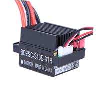 HONITANO Contrôleur de Vitesse électronique brossé Haute fréquence bidirectionnel 320A pour Voiture et Bateau RC Faible résistance Interne Compact avec condensateur intégré Compatible