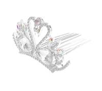 HONITANO Couronne Tiara Mariage Décoration Mariage Accessoire Fille Coiffure Blanc