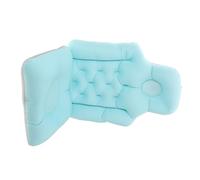HONITANO Coussin de Bain Antidérapant Bleu pour Bain Complet Matelas Doux Siège Portable pour Adapté Aux Adultes Garçon Fille Femmes Enceintes et Personnes Âgées