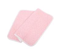 HONITANO Coussin Imperméable et Respirant pour Bébé, Tapis D'urine Lavable 50x70 Cm, Matelas Réutilisable en Tissu Doux pour Naissance et Maternité, Protection Antidérapante, Rose
