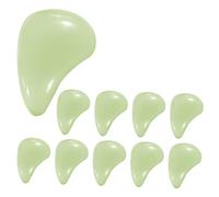 HONITANO Coussins Anti-Collision Vert Clair pour Coins Pointus et Murs Protections d'angle Lumineuses en PVC Lot de 10 Pièces Sécurité pour Meubles et Placards pour Bébés