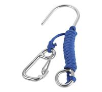 HONITANO Crochet de Plongée en Acier Inoxydable avec Corde Paracord Compacte et Visible Sécurité Lors des Activités Sous-marines Plongée
