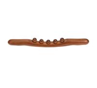HONITANO de Massage de Hêtre Stick de Relaxation et Points de Pression Outil Portable pour Massage Dos Cou et Cervicales et Confortable Au Toucher