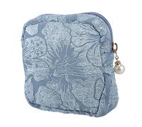 HONITANO De Rangement Zippé pour Serviettes Hygiéniques Trousse Cosmétique Portable Et Élégante pour Femmes Idéale pour Voyages Et Usage Quotidien