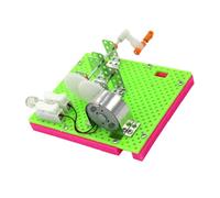HONITANO DIY Hand Cranking Generator Science Toy for Primary School Students Educational Stem Kit for Hands Learning and Cognitive Development Creative