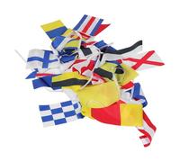 HONITANO Drapeaux de Signalisation Nautique pour Communication Améliorée Ensemble de 40 en Polyester, Design Portable Lors D'activités Navales et Fluviales