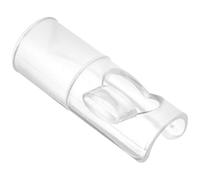 HONITANO Embouchure de Flûte Transparente Remplacement Pratique pour Instruments à Vent Améliore Intonation Performance Compacte et Facile à Installer Accessoire pour Flûte