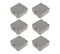 HONITANO Ensemble de 6 boîtiers porte-piles pour plaque de cuisson à gaz, boîtier de piles en plastique pour brûleur à gaz encastrable, accessoire pour la cuisine domestique