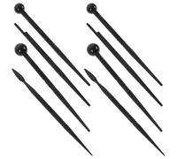 HONITANO Ensemble de 8 Outils de Sculpture pour Autodurcissante Kit de Modelage Noir 4 Pièces Accessoires Légers pour Poterie et à Modeler pour Loisirs Créatifs et Sculpture