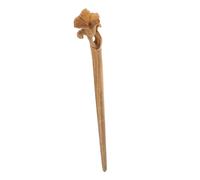 HONITANO Épingle à Cheveux Bois de Style Chinois Baguette Cheveux Sculptée Accessoire Traditionnel pour Femme Maintien Ferme sans Glisser Cadeau Élégant pour Mariée et Occasions Spéciales