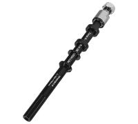 HONITANO Essieu Traversant Vélo à Dégagement Rapide pour Moyeu et Arrière Robuste pour VTT et Route Accessoire Stable pour Remorque Vélo Kit de Remplacement Noir