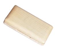 HONITANO Étui à Anches en Bois Naturel pour Hautbois Porte-Anches Compact pour 2 Anches Boîte de Rangement Solide et Portable Organiseur D’Anches Pratique pour Musiciens de Hautbois