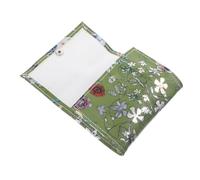 HONITANO Étui Cuir PU Vert pour Pilulier Portable Compartiments Sac Organiseur de Rangement Compact pour Pochette Semainier Pratique et Légère pour Voyage