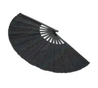 HONITANO Éventail Pliant Tissu Oriental Éventail à Main Réfléchissant pour Danse Décoration et Activités Festives Accessoire Charmant et Élégant pour Femmes