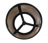 HONITANO Filtre à Café Permanent Métal Inoxydable Panier Porte-filtre Cylindrique Réutilisable pour Machine Espresso Compatible Multi-marques Filtration et Bureau et Domicile