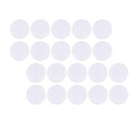HONITANO Filtres en Coton Ronds Blancs 10X1 MM 2 Paquets de 50 Pièces Cartouches Filtrantes pour Aspirateurs Faciaux Accessoires de Beauté Compatibles Filtres de Rechange Efficaces les