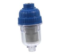HONITANO Filtreur Eau Robinet Transparent Filtre Sédiment Réutilisable pour Machine à Laver et Filtration Physique Calcaire et Impuretés et Facile à Remplacer