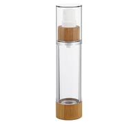 HONITANO Flacon Pulvérisateur Bambou 30 Ml Vide Portable Solide pour Cosmétiques Voyage Usage Quotidien