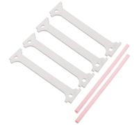 HONITANO fournitures de poterie en céramique accessoires de four outil de cuisson d'argile support de cuisson suspendu en oxyde d'aluminium pour petits pendentifs et bijoux bricolage DIY