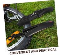 HONITANO Garde Boue Réfléchissant Protection Boue et Éclaboussures pour VTT et Route Installation Facile sans Outils et Robuste Sécurité Améliorée