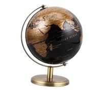 HONITANO Globe Décoratif de Bureau Vintage Rotatif avec Support Antique pour Maison et Bureau Ornement de Table Élégant et Éducatif