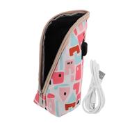 HONITANO Gourde Isolante Usb Pour Biberon Chauffe-lait Portable Pour Voiture Et Voyages Housse Thermique Adaptable Pour Mères Et Bébés